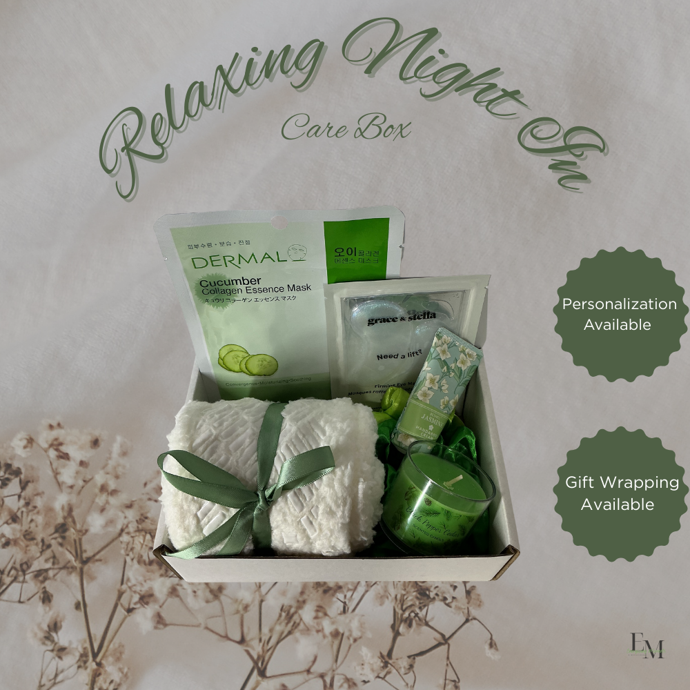 Relaxing Night In Care Box – Cozy Self-Care Gift for Women, Relaxation & Evening Wind-Down