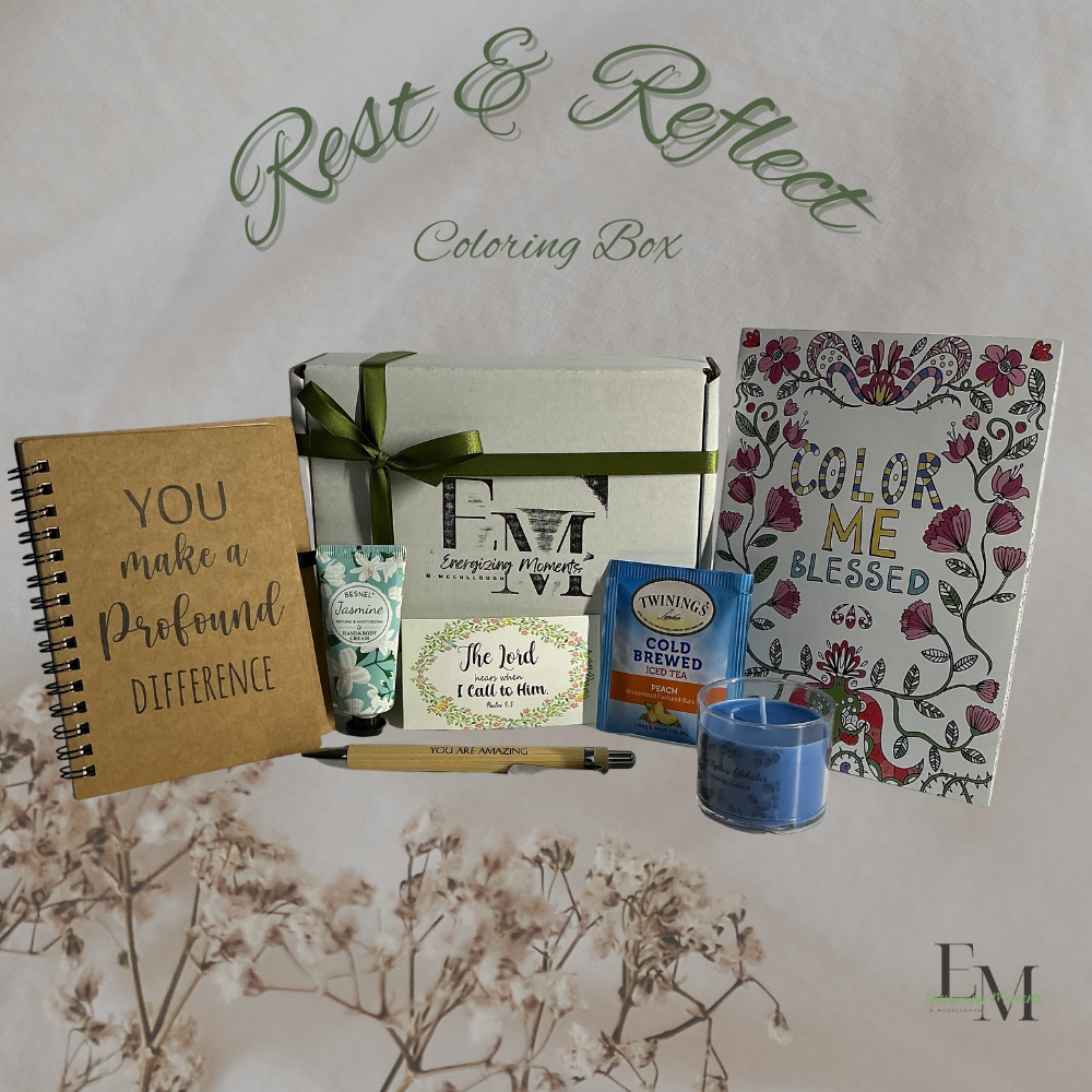 Rest & Reflect Coloring Care Box
