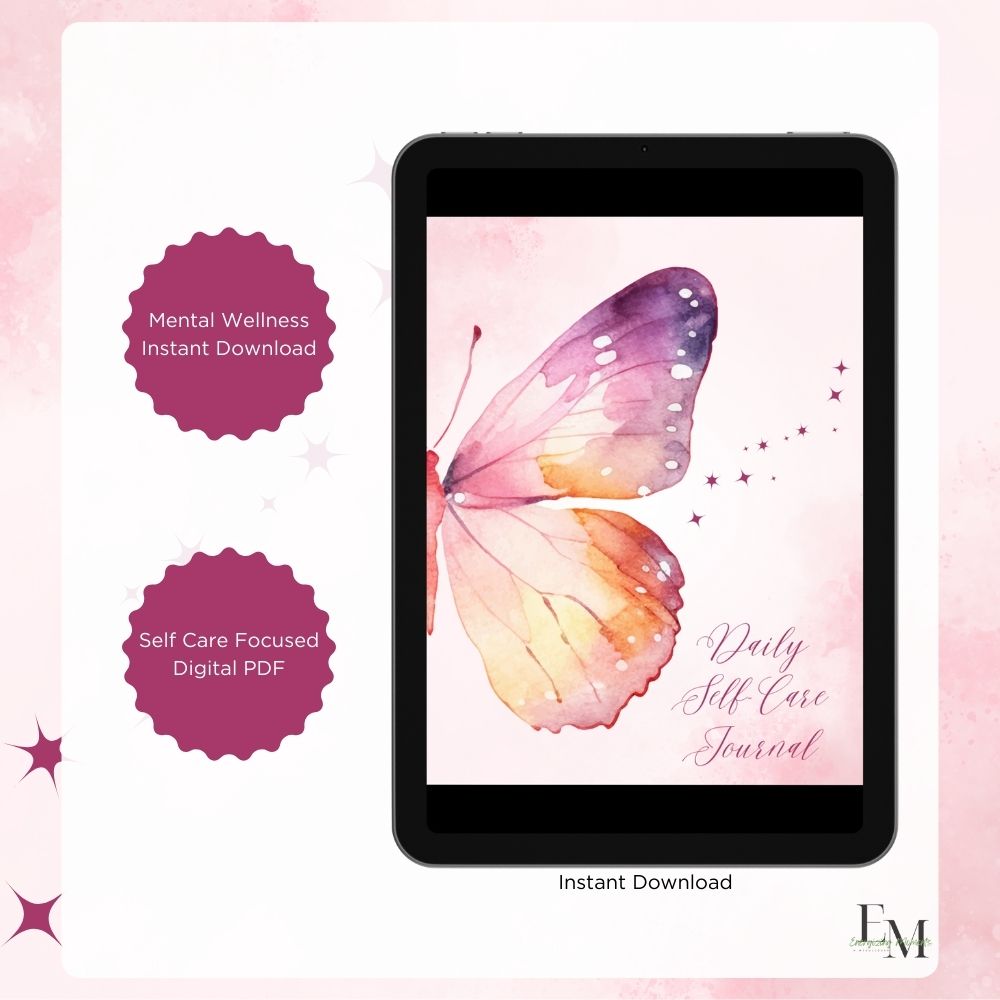 Mental Health Digital Planner | Self-Care & Self-Love Journal for GoodNotes, Kindle Scribe & Printable PDF