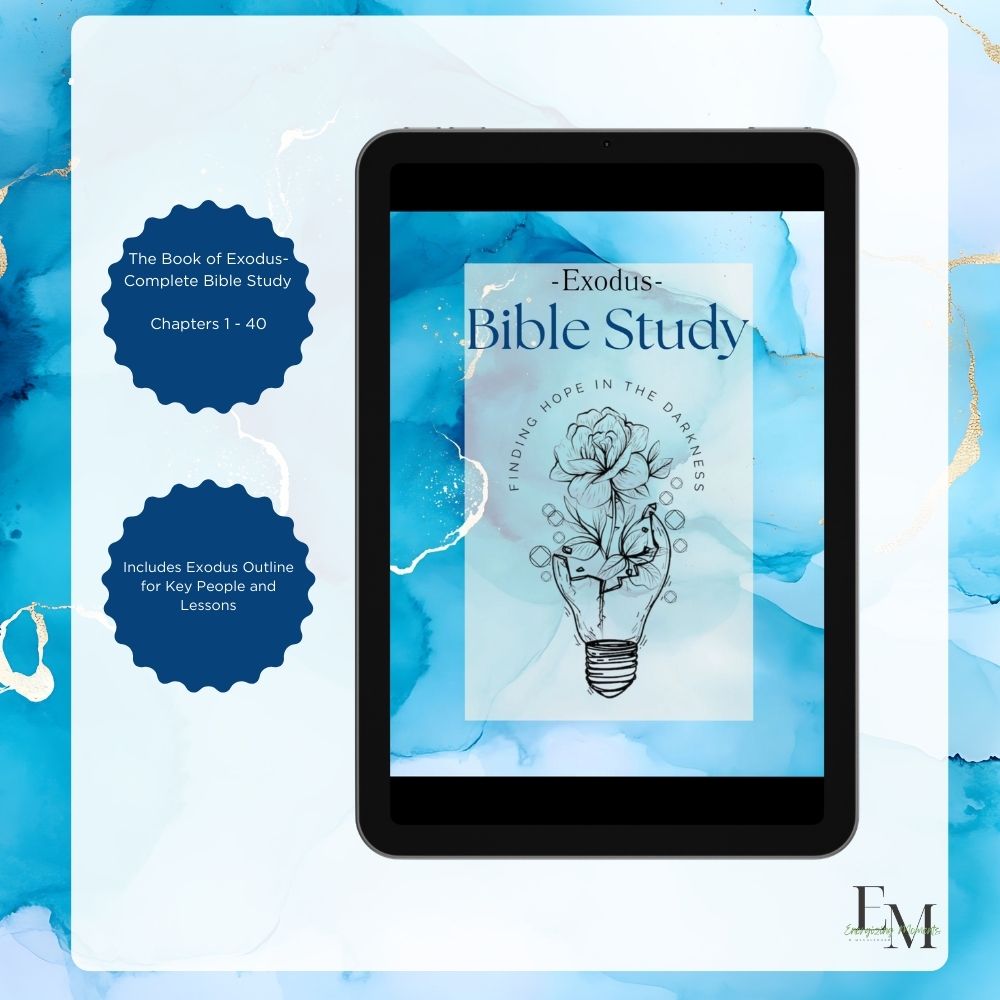 Exodus Complete Bible Study Workbook (Digital) | Kindle Scribe, GoodNotes & Printable PDF