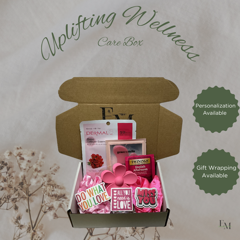Uplifting Wellness Self Care Box – Encouragement Gift, Stress Relief & Joy Box for Women
