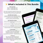 Complete Bible Study Bundle (Digital) | Genesis + Exodus + Leviticus | GoodNotes, Kindle Scribe & Printable PDF
