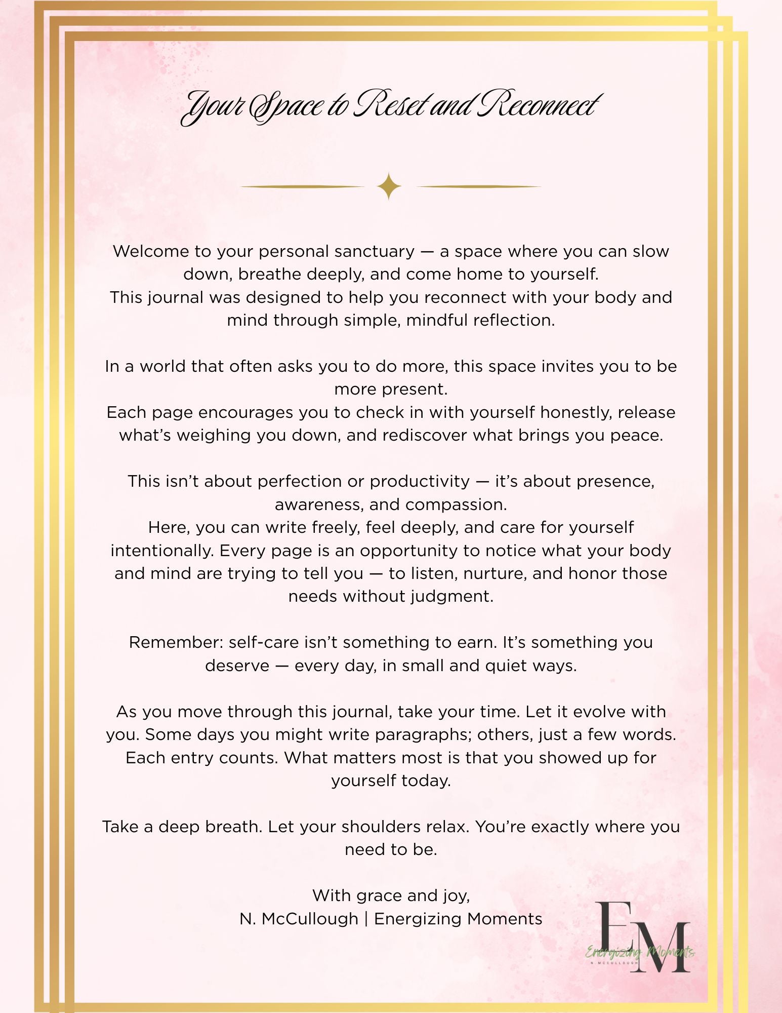 Mental Health Digital Planner | Self-Care & Self-Love Journal for GoodNotes, Kindle Scribe & Printable PDF