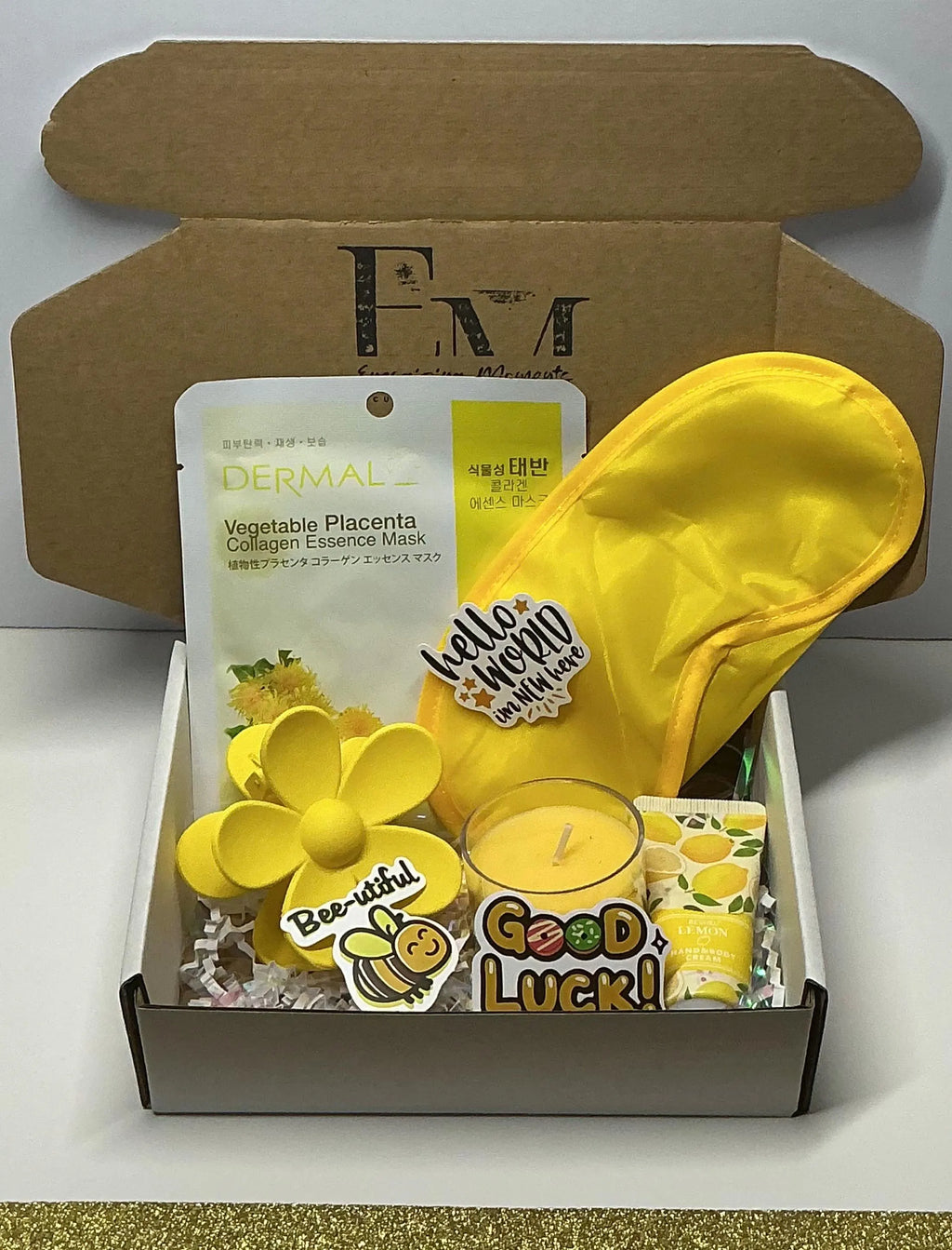 Serenity & Bliss Calming Gift Box – Cozy Self-Care Set for Women, Mindfulness & Relaxation Essentials