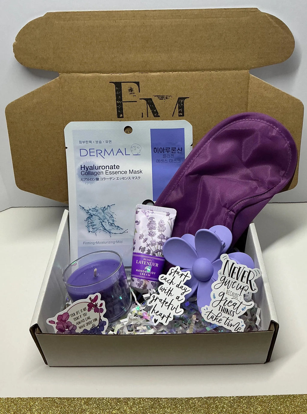 Serenity & Bliss Calming Gift Box – Cozy Self-Care Set for Women, Mindfulness & Relaxation Essentials