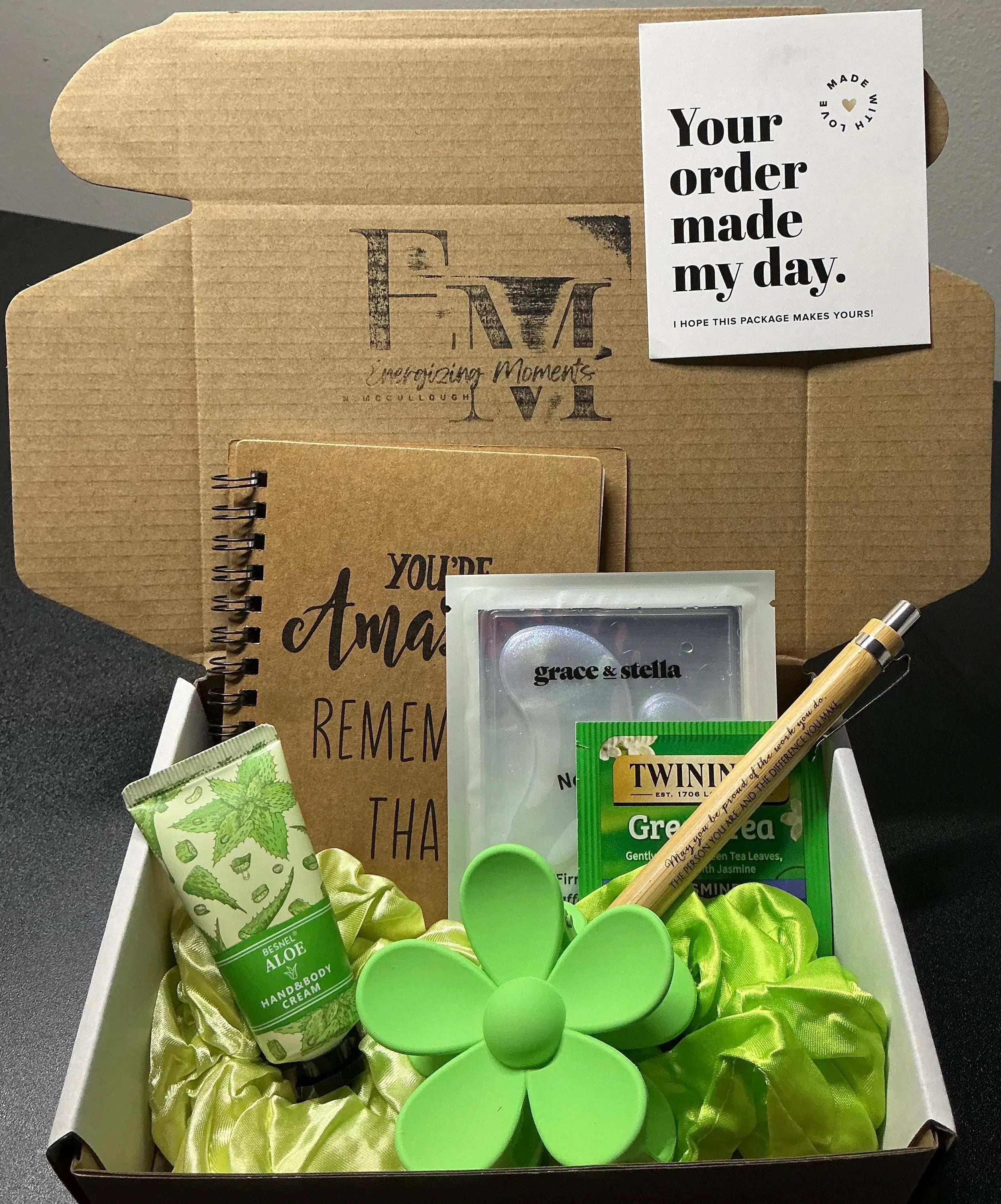 Care On-The-Go Self Care Box – Travel Wellness Kit, Mini Relaxation Gift for Women