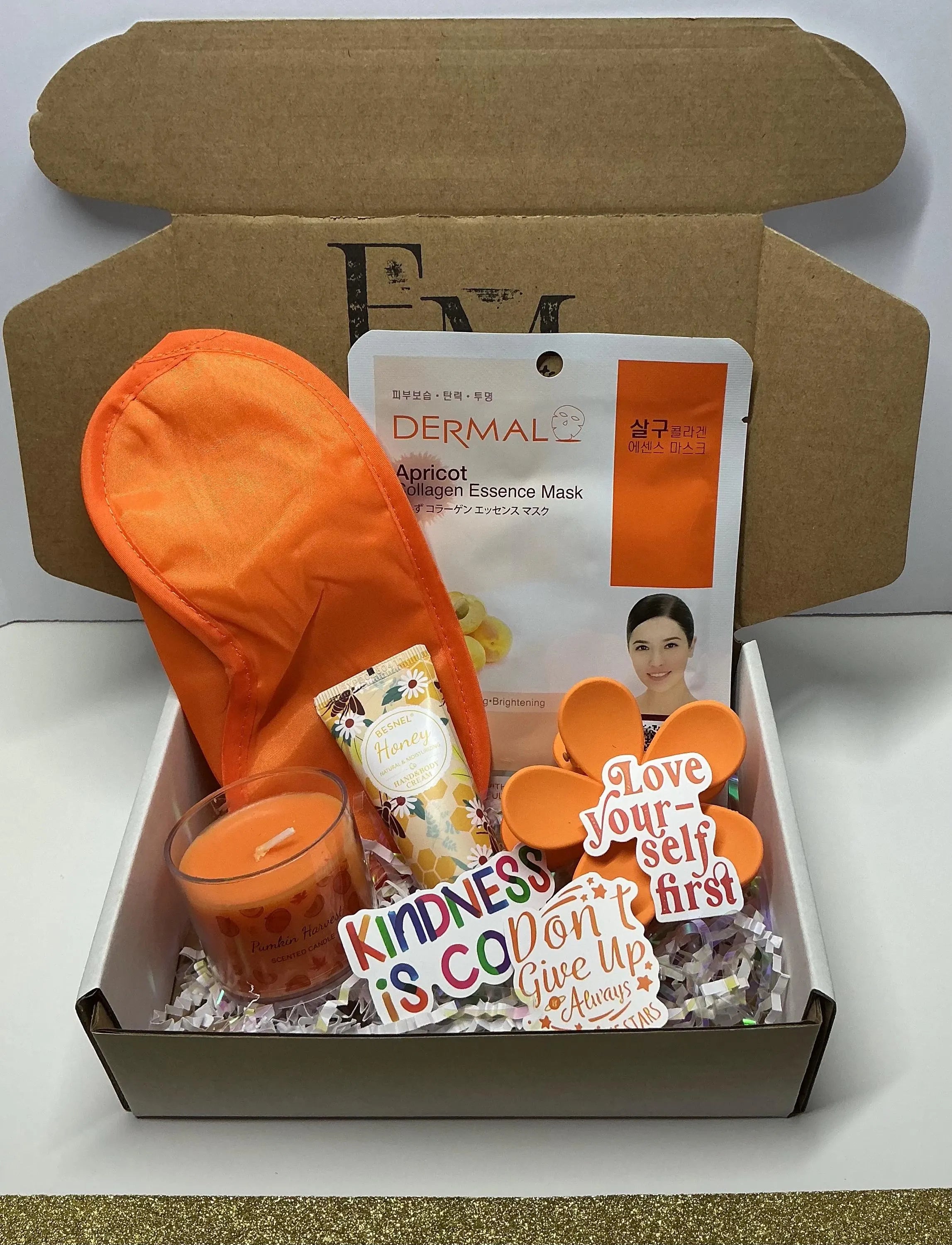 Serenity & Bliss Calming Gift Box – Cozy Self-Care Set for Women, Mindfulness & Relaxation Essentials