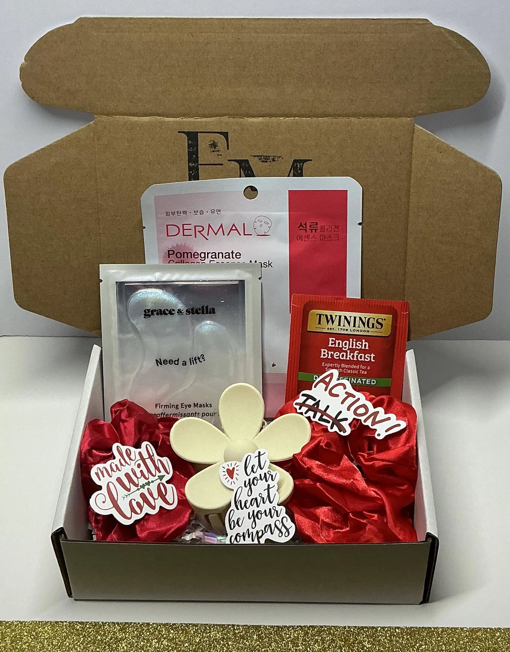 Uplifting Wellness Self Care Box – Encouragement Gift, Stress Relief & Joy Box for Women