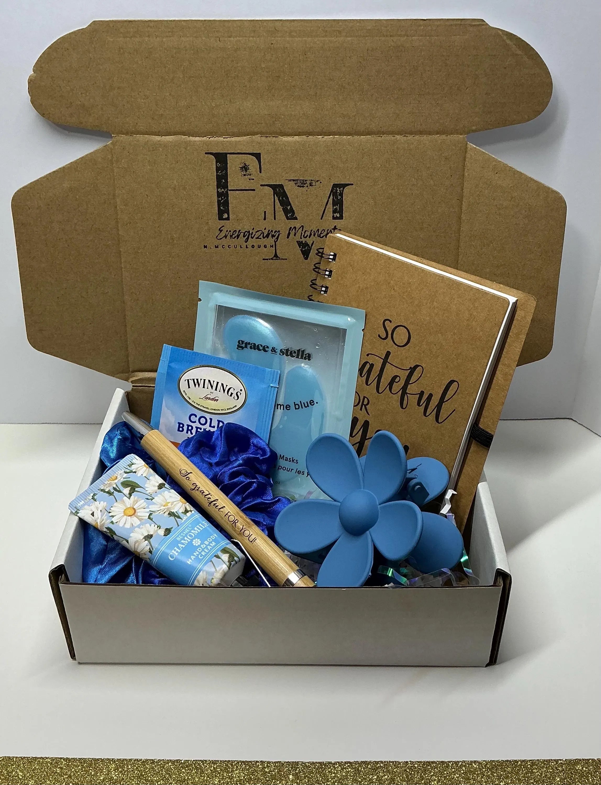 Care On-The-Go Self Care Box – Travel Wellness Kit, Mini Relaxation Gift for Women