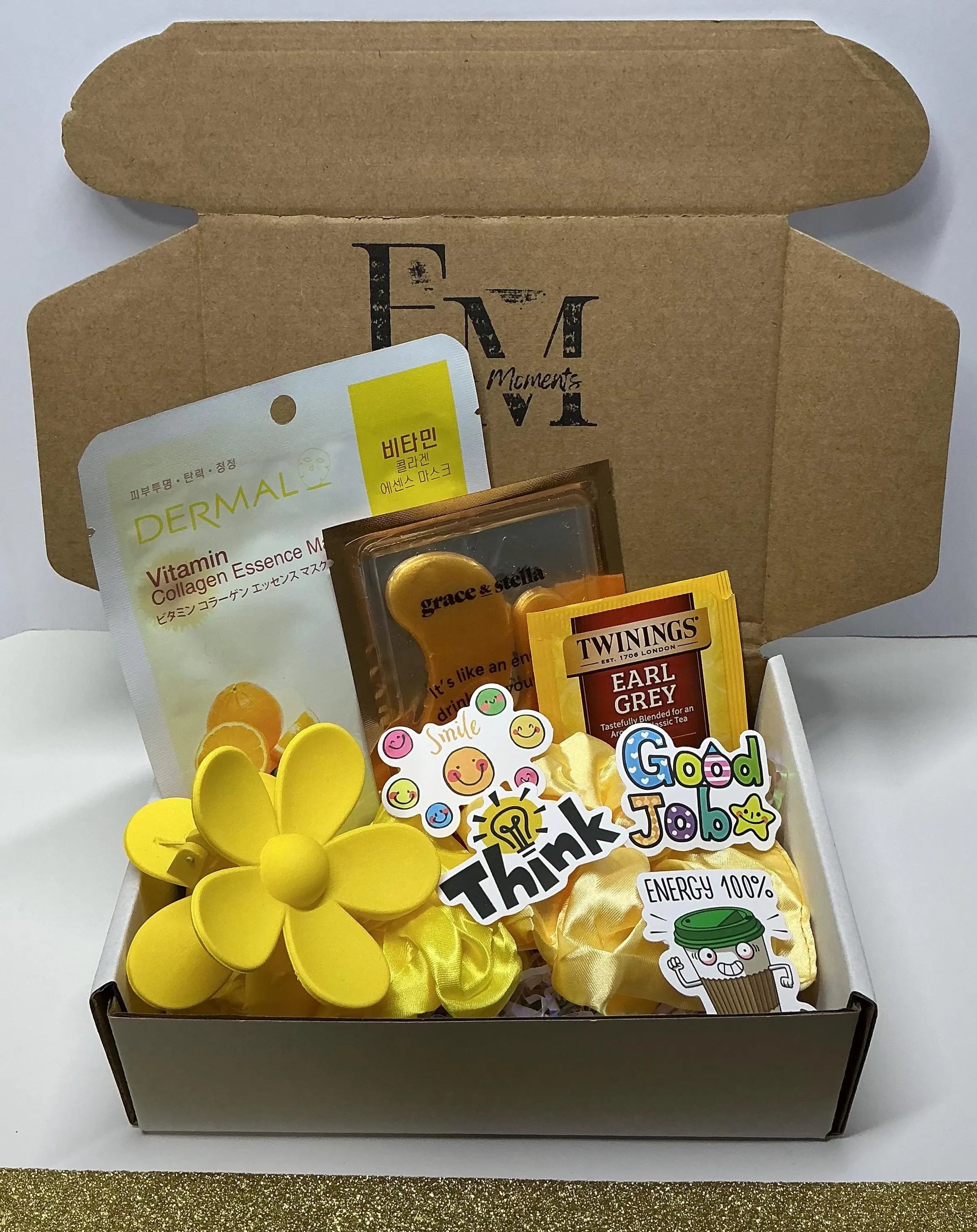 Uplifting Wellness Self Care Box – Encouragement Gift, Stress Relief & Joy Box for Women