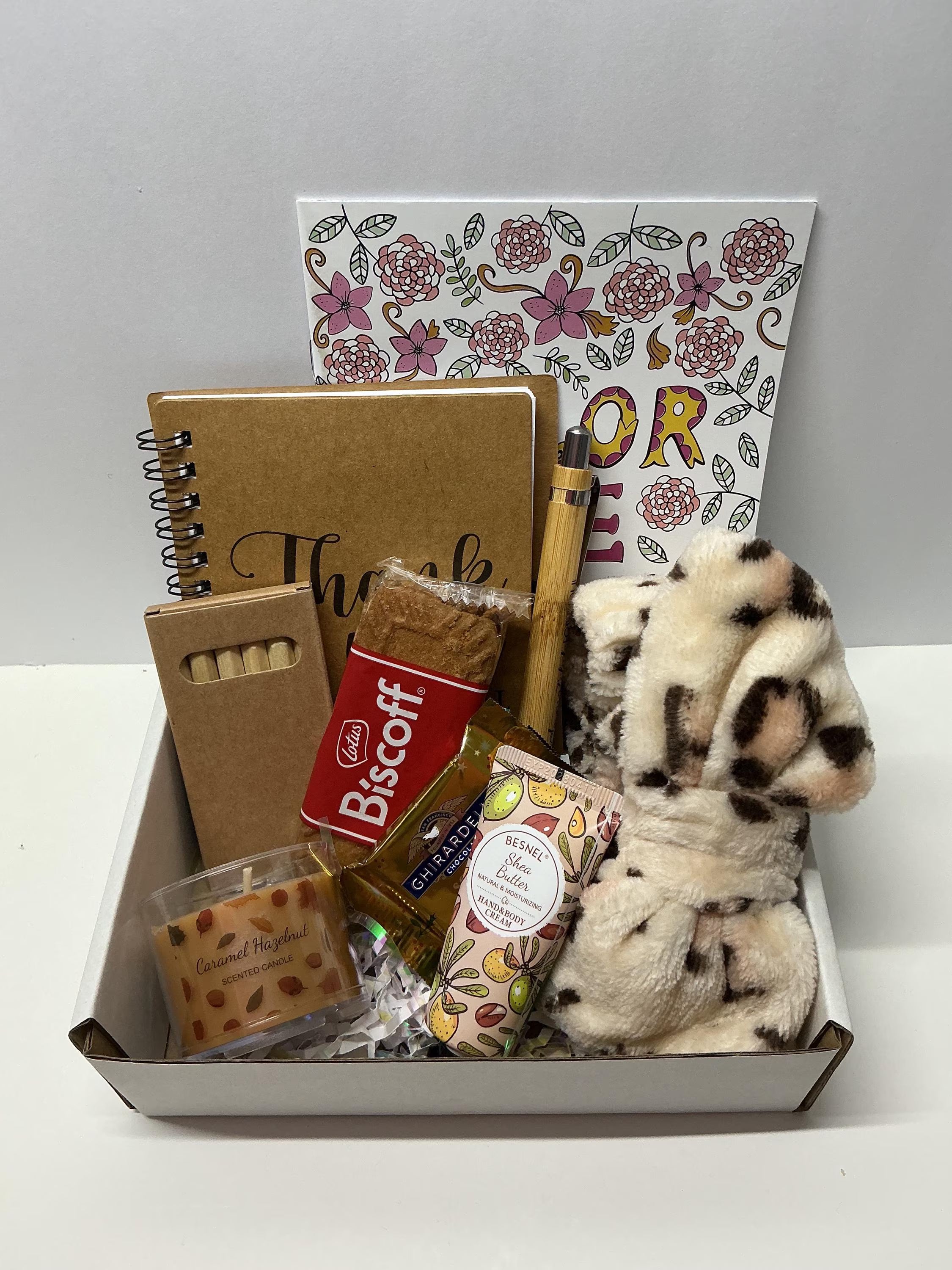 Mindful Moments Coloring Gift Box – Relaxation & Mindfulness Self Care Set for Women