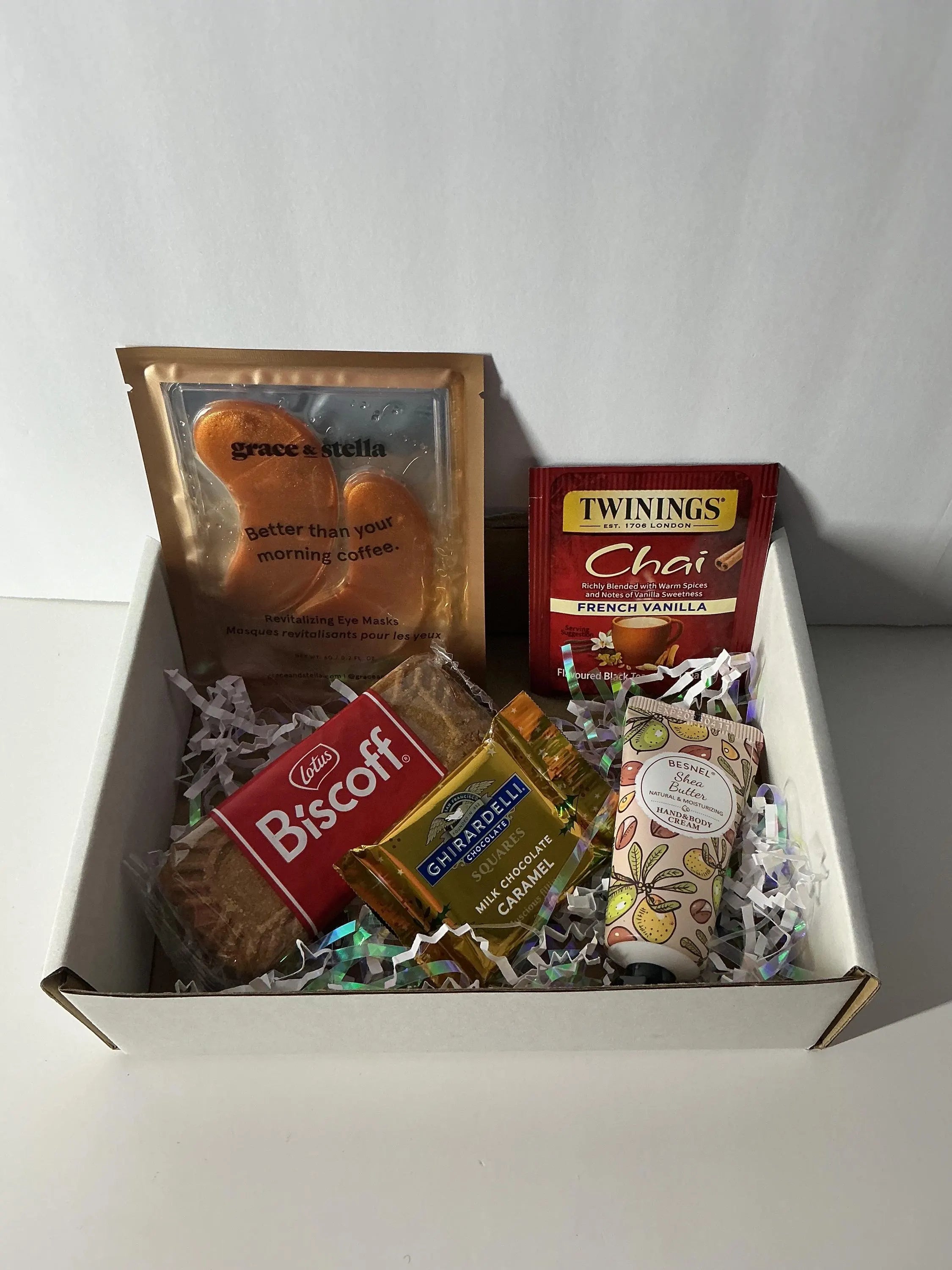 Refresh & Indulge Mini Self Care Box – Small Relaxation Gift, Pamper & Treat Kit