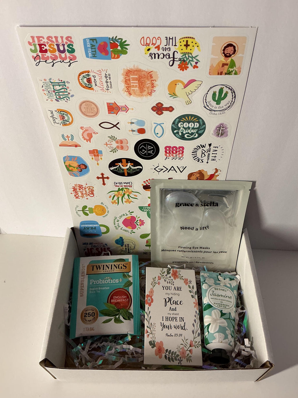 Refresh & Calm Mini Self Care Box – Stress Relief Gift, Relaxing Mini Wellness Set