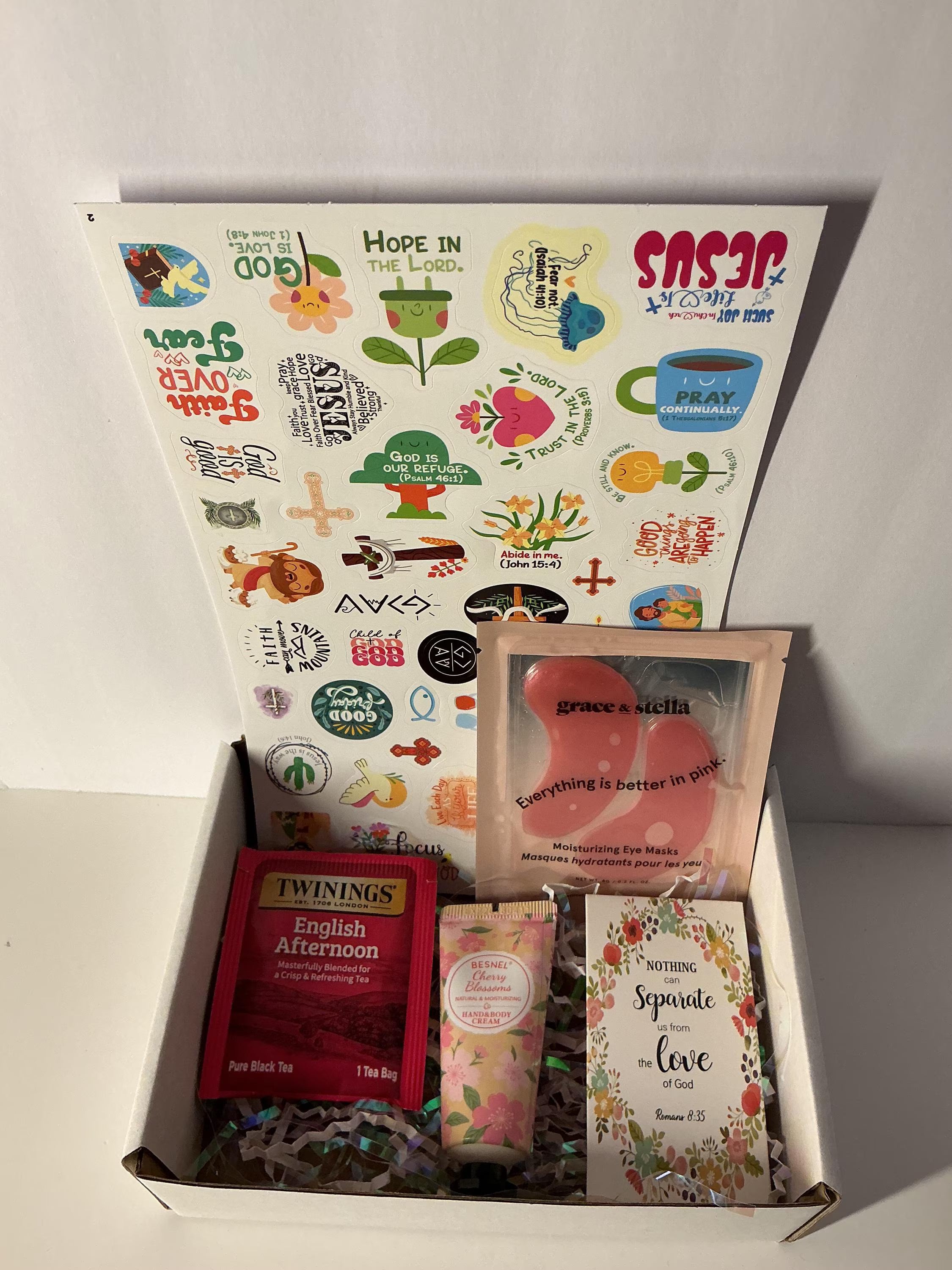 Refresh & Calm Mini Self Care Box – Stress Relief Gift, Relaxing Mini Wellness Set