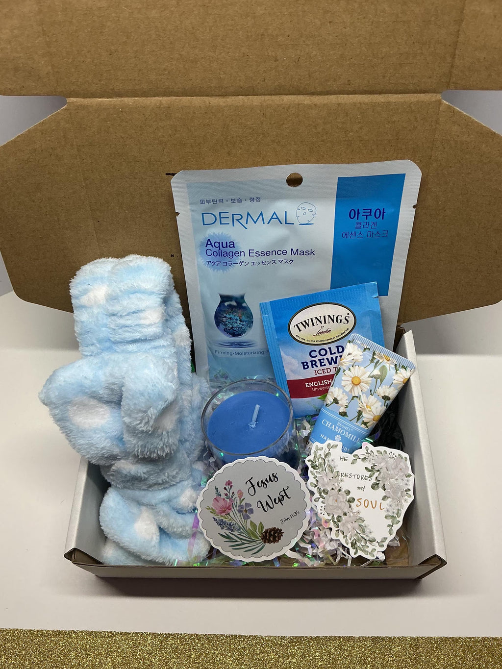 Renew & Refresh Self Care Box – Rejuvenation & Relaxation Gift, Wellness Kit for Women