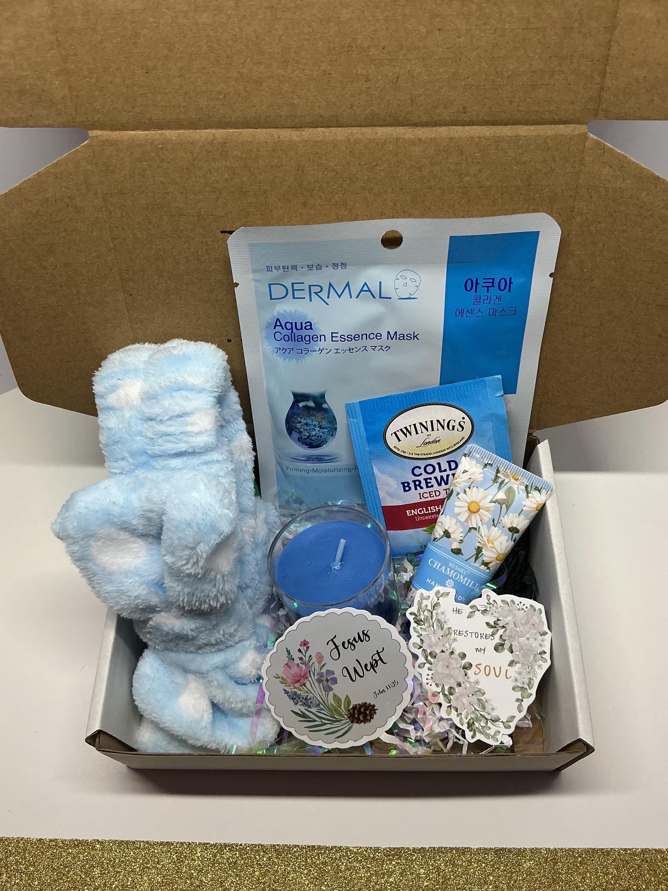 Renew & Refresh Self Care Box – Rejuvenation & Relaxation Gift, Wellness Kit for Women