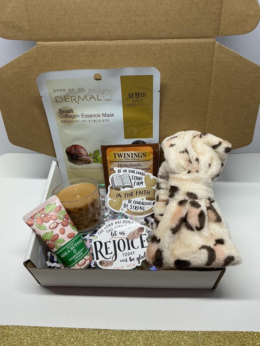 Renew & Refresh Self Care Box – Rejuvenation & Relaxation Gift, Wellness Kit for Women