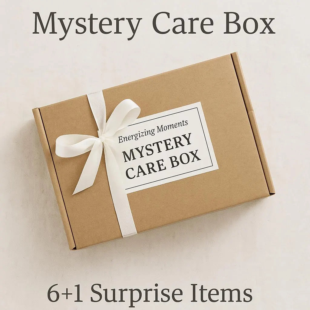Energizing Moments Mystery Care Box – Surprise Self Care Gift for Women, Wellness & Relaxation