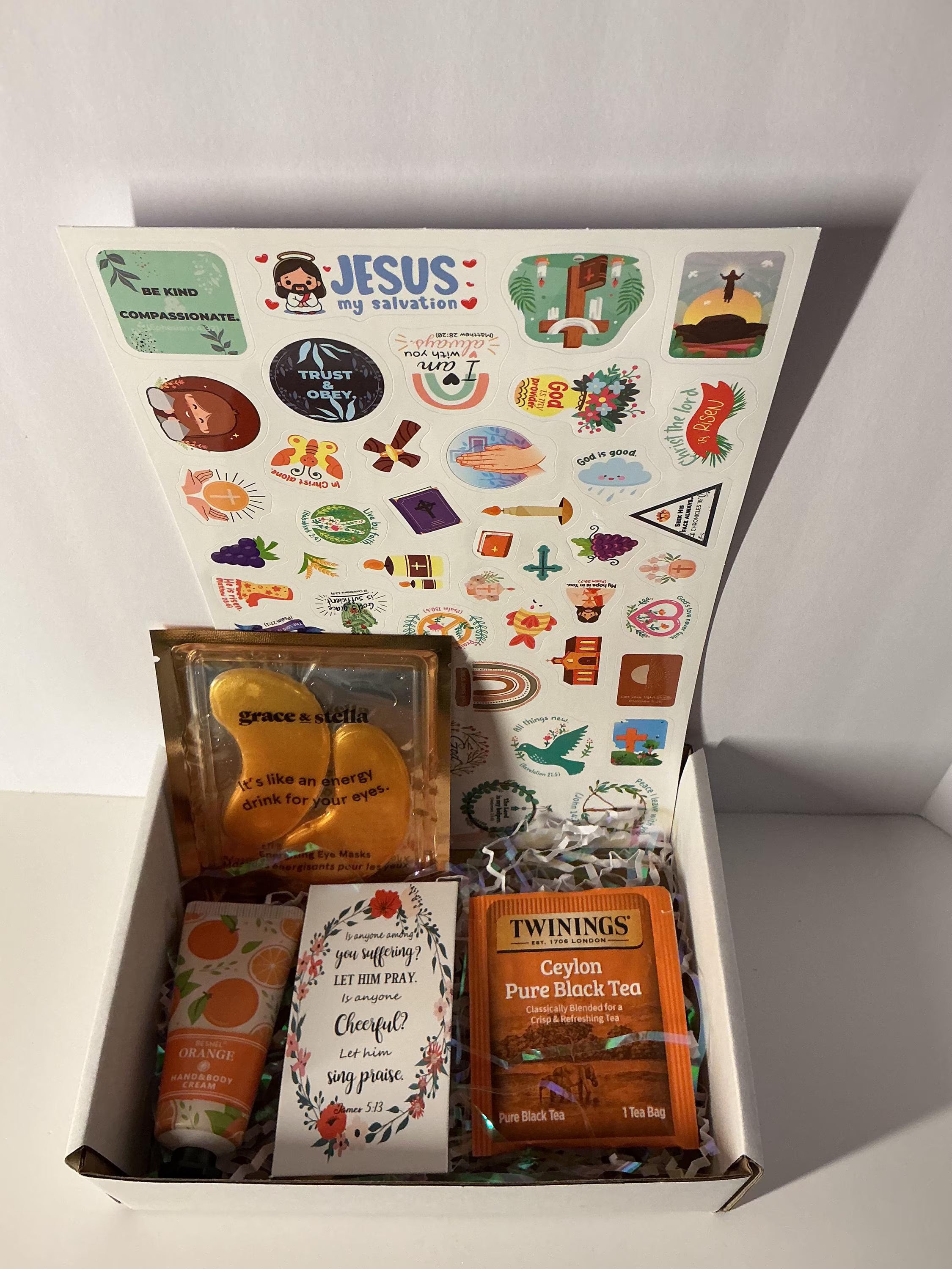 Refresh & Calm Mini Self Care Box – Stress Relief Gift, Relaxing Mini Wellness Set