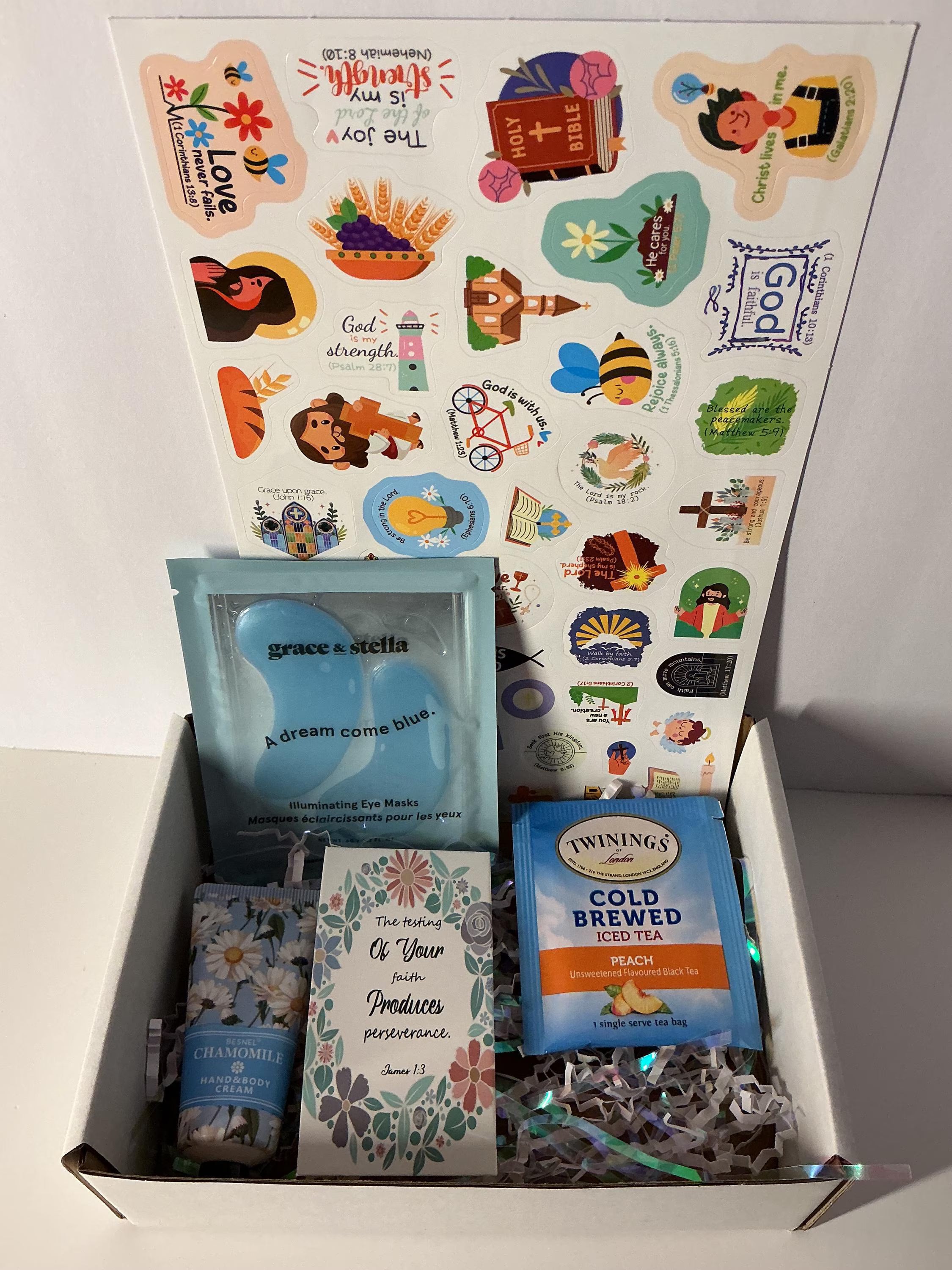 Refresh & Calm Mini Self Care Box – Stress Relief Gift, Relaxing Mini Wellness Set